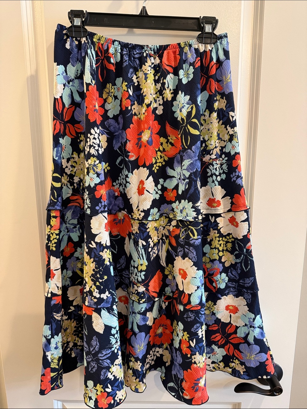 Alfred Dunner: floral lightweight skirt
